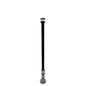 Seaview 12" Manually Folding Light Post w/316 Stainless Steel Base  LTBLED12C5 Navigation Light - Black [SVMHB112LEDSSB]
