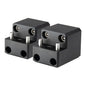 PTM Watersports Board Rack Mount - 4 Bolt - Black - Pair [P13168-1400TEBBK]
