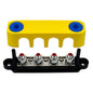 Bluewater Common Stud 4 Gang Positive Terminal Busbar w/Cover [313738-B-023]