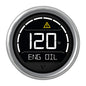 Veratron VL Digital 52 w/Round Chrome Bezel [B00205704]