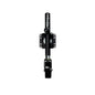 Powerwinch Select Series Jack - 1200lb, Bolt-On, Single Wheel, Carbon Black [21400-J-1200-B1-B-R]