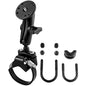 RAM Mount U-Bolt ATV/UTV Strap w/Double Socket Arm and 1/4 -20 Mounting Bolt Base [RAM-B-149Z-2-202A]