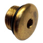 Uflex Brass Plug w/O-Ring for Pumps [71928P]