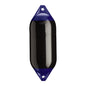 Polyform F-5 Twin Eye Fender 11" x 30" - Black [F-5 BLACK]