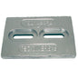 Tecnoseal Mini Aluminum Plate Anode 6" x 4" x 1/2" [TEC-DIVERS-SAL]