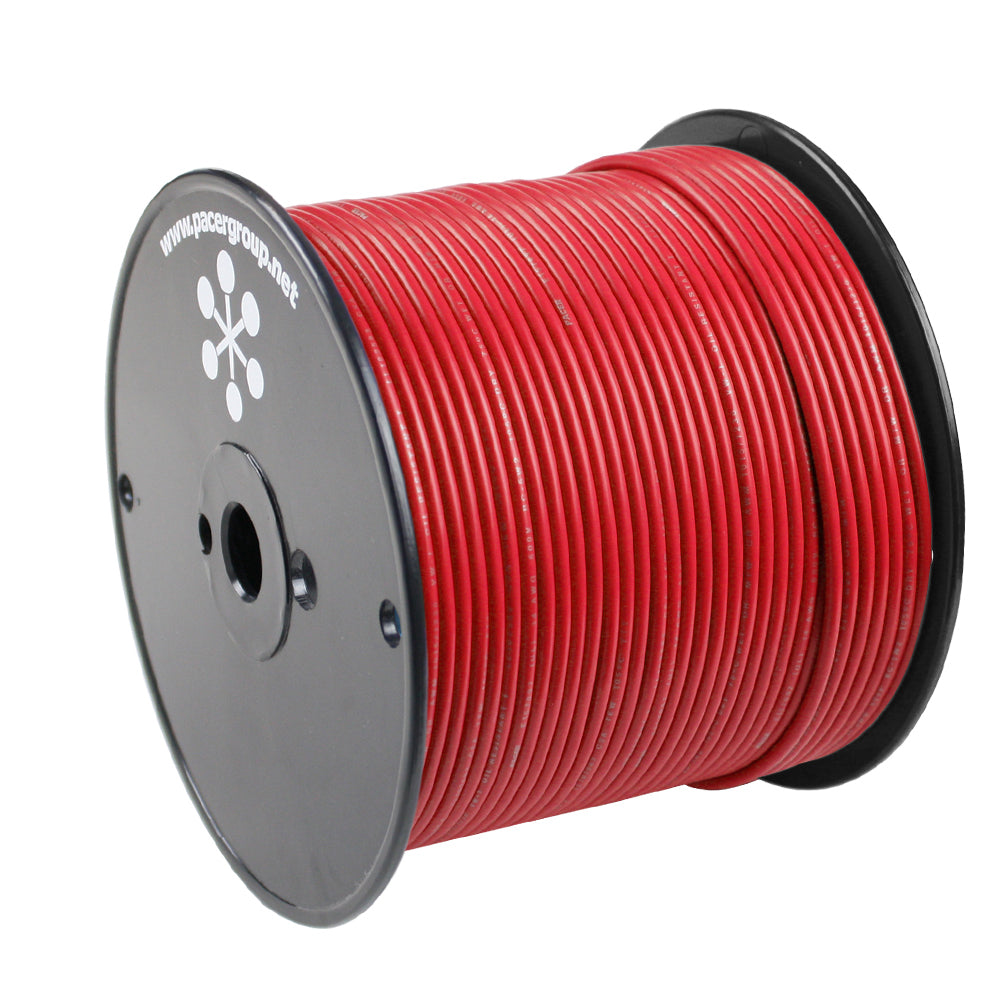 Pacer Red 8 AWG Primary Wire - 500  [WUL8RD-500]
